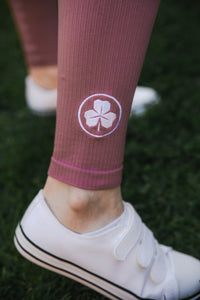Women's Shamrock Ribbed Pocket Leggings