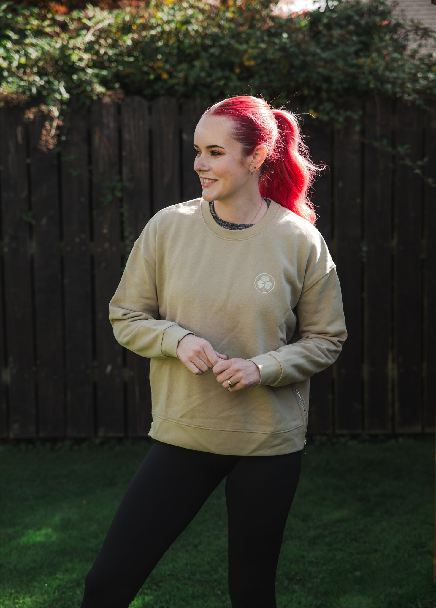 Shamrock Recycled Chill Zip Sweatshirt