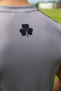 Shamrock Grey/Black Short Sleeve Top