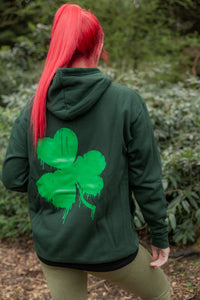 Shamrock Oversized graffiti hoodie