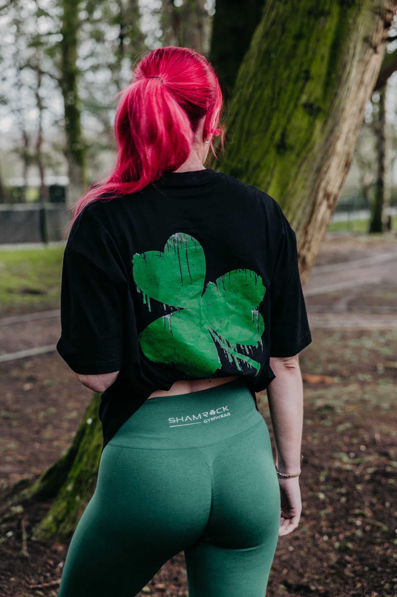 Shamrock Pump Cover Tshirt