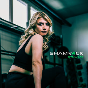 Shamrock Ribbed Sports Bra & Leggings (separates)