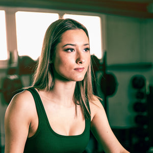 Shamrock Ribbed Sports Bra & Leggings (separates)