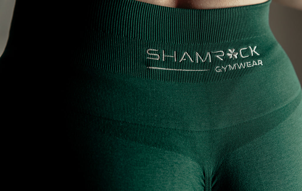 BELOVING Stretchy Soft Women Leggings Shamrock Print Compression Pants  Shamrock L 